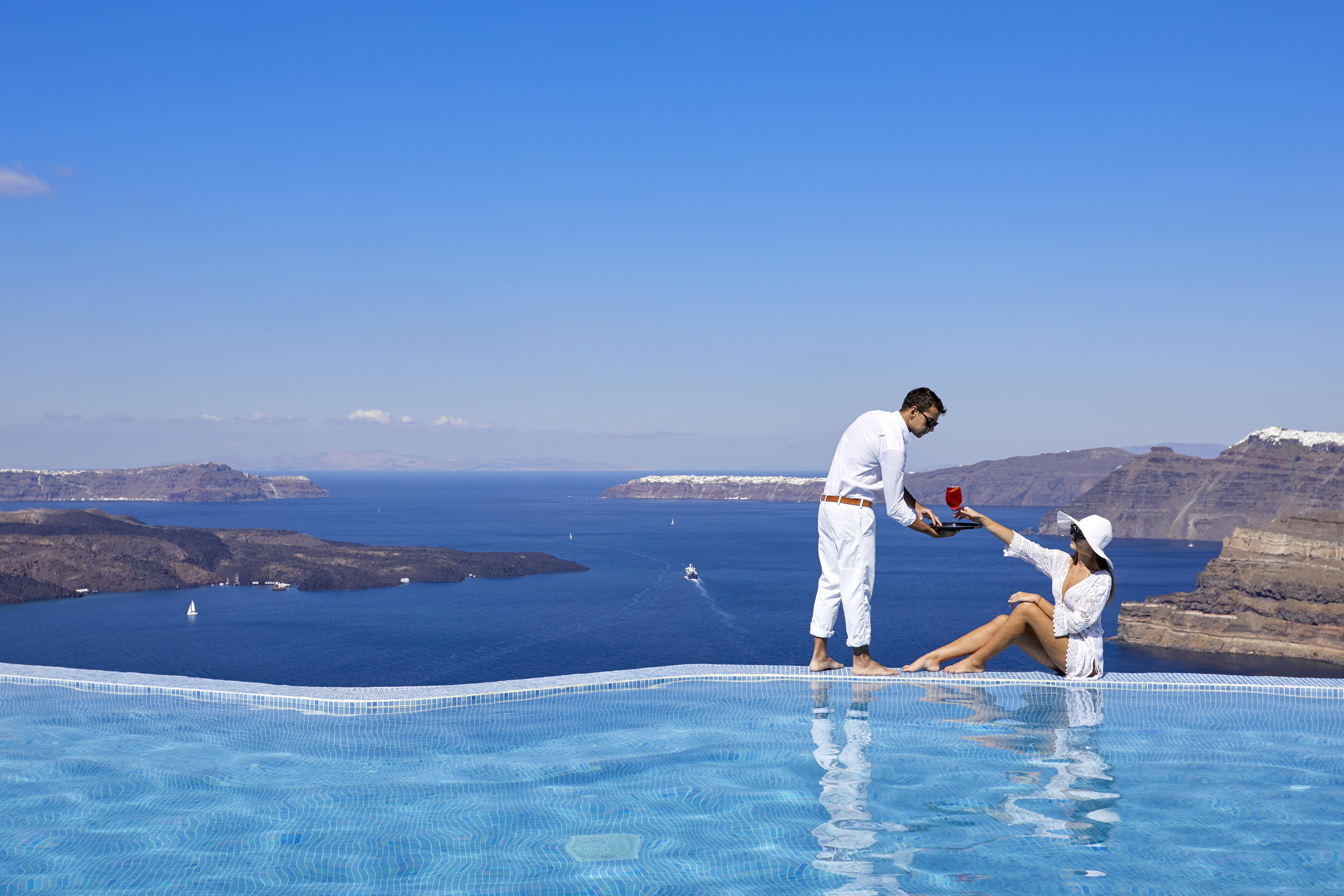 Suites Of The Gods Cave Spa Hotel Megalochori  Dış mekan fotoğraf